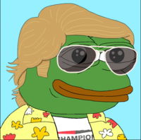 Beach boy pepe blond sunglasses