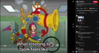 Find related content ୪ easywhiteboy Jax - 2025-12-31 Follow I could give you bjork but you wouldn't understand ☑#bjork #pluto #homogenic #music #fyp ♫ Pluto - Björk 99.5K ... 1069 10.2K t↓ https://www.tiktok.com/@easywhiteboy/photo/759010... Comments (1069) #+ Auguss - °** z 1 Birk Music Pute 0,427 views 1-2 Reply View 30 replies ✓ groove sempai this clears the whole kpop industry 1-3 Reply View 80 replies ✓ Copy link Creator videos gothelitta WHY IS BJORK SUDDENLY GETTING SO MUCH HATE AFTER AJAY REVIEWED HER?? • • • 1-2 Reply Jax - Creator ♥7756 ♥2490 ❤ 704 Like this was a gem before that 1-2 Reply 214 View 14 more v What listening to bjork feels like Ivy → Better than K-pop 1-3 Reply View 83 replies ✓ the hat its all connected...... Add comment... ⑨ 1207