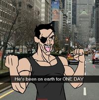 MVC He's been on earth for ONE DAY nkid2099 233
