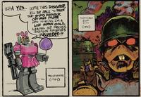 HAHA YES.. WITH THIS DISGUISE, I'LL BE ABLE TO TRICK THAT STUPID REDNECK OPTIMUS PRIME INTO THINKING I'M A LOST HUMAN CHILD, LEAVING HIS PRECIOUS ENERGON RESERVES UNGUARDED!!! TRANSFORMERS Beast Wars (1996) TRANSFORMERS (1984)