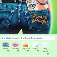 of the Sisterhood Travelinents the sisterhood of the travelling pants Jeans Pink Lily Cupcake Paper Airy х Note