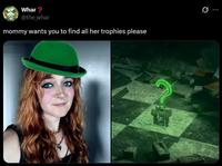 Whar? @the_whar mommy wants you to find all her trophies please