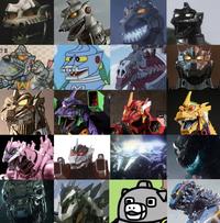 Evolution of mechagodzilla 