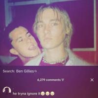 Search: Ben Gillies Q 6,279 comments = he tryna ignore it