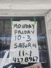 MONDAY FRIDAY 10-3 SATURN 11-) 4278967
