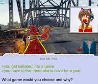 weekly top donators 605 KB PNG >you get isekaied into a game >you have to live there and survive for a year What game would you choose and why? 345.04 32 ALIVE