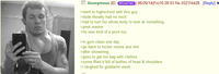 Anonymous (ID: 6tVukYbo) 06/20/14(Fri)10:28:03 No.552114428 [Reply] ► >went to highschool with this guy >dude literally had no neck >had to turn his whole body to look at something. >pivot master >he was kind of a prick too >in gym class one day >go back to locker rooms and s--- >after showering >goes to get his bag with clothes >some filled it full of bottles of head & shoulders >i laughed for goddamn week.