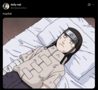 hopital daily neji @nejiparadise Ø /"
