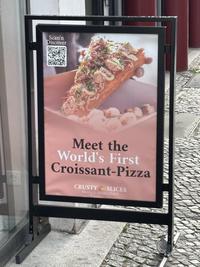 Scan'n Discover Meet the World's First Croissant-Pizza CRUSTY SLICES FRANCE KISSES ITALY