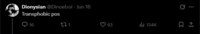 Dionysian @Dinoelroi - Jun 16 Transphobic pos 16 271 63 3 ill 134K
