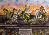 The hell herons