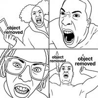 object removed A object removed. object removed