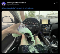 John "Pipe Fitter" Goldman @goldmanjohn66 #PourADirtyBajaOnYourCrotchChallenge BELL