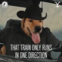 Paramount NETWORK THAT TRAIN ONLY RUNS IN ONE DIRECTION