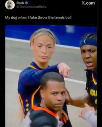 @TheCensored Rock Rock My dog when I fake throw the tennis ball *** X.com 30 NDIA