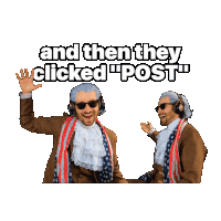 and then they w.clicked "POST"