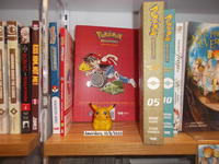 Well, I couldn’t find any re;ZERO manga but I did find some Pokémon manga and so here’s a solo shot of Sunnie with them.