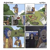 No good deed by Boldjun m 9 INVASIVE SPECIES TRAPS SABOTAGED POLICE SEEK MYSTERIOUS BLUE MAN RECORDED AT SCENE NEWS
