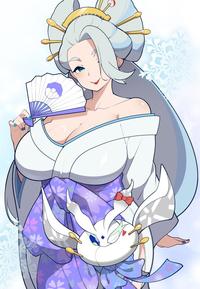 花魁メロンさんです👘