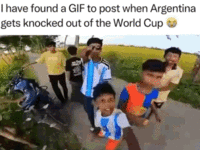 I have found a GIF to post when Argentina gets knocked out of the World Cup THE 花