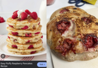 Easy Fluffy Raspberry Pancakes Recipe Visit >