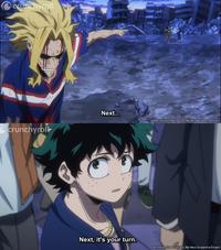 Ccrunchyroll Next... CK. Horikoshi/Shueisha, My Hero Academia Project crunchyroll Next, it's your turn. CK. Horikoshi/Shueisha, My Hero Academia Project