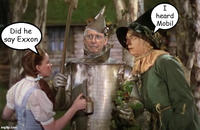 I heard Did he say Exxon Mobil imgflip.com