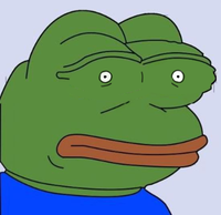Pepe tiny eyes