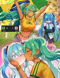 Brazil 2 - 1 ● Japan @widvnhak M