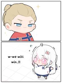 w-we will win..!! @rinrihime C