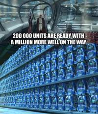 200 000 UNITS ARE READY WITH A MILLION MORE WELL ON THE WAY 7022 0612 BAIYLEV BUZZ ACHTYLKO