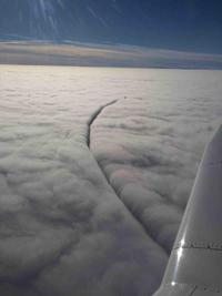 Sliced the clouds