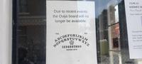 Due to recent events the Ouija board will no longer be available. TYPE O KIDNEY D For a French Ryan needs a k YES NO NOPQRS WXYZ 1234567890 GOOD BYE The wait tim Scan to lear Safe. Confic You can live Not a match? You can still