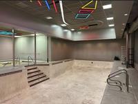 Abandoned indoor pool