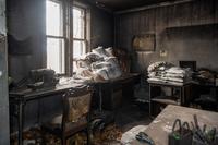 Abandoned house and business