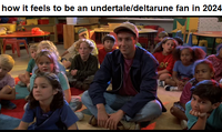 how it feels to be an undertale/deltarune fan in 2024 SOC