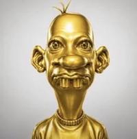 Front-Facing Gold Neegy