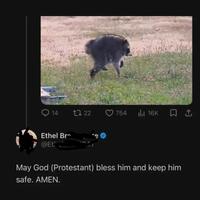 14 1722 754 16K Ethel Bra @Et May God (Protestant) bless him and keep him safe. AMEN.