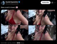 Scarlet Speedster @ScarletSpeeds16 New crush in town. 6:23 AM ⚫ Jul 22, 2026 661K Views Subscribe 0