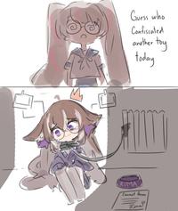 Guess who Confiscated another toy today RIMA Consent form Rima