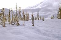 Skiing at Mt. St. Helens, 1960s