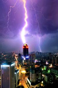 This lightning strike