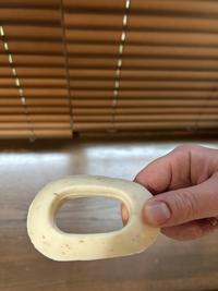 Rather than being a tiny miny bar of soap my hotel’s soap is a normal sized bar with a big hole carv...