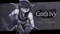 Goth Ivy by Basilisken based on art by @ghxstlly