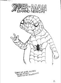 SPIDER-MAN BRAND-NEW-DAY SORRY! We Never Recieved The Real POSTERS! SORRY FOR ANY INCONViNiences! OL