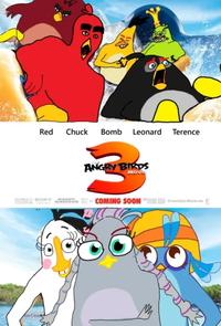 Red Chuck Bomb Leonard Terence SONY on Cine ANGRY BIRDS MOVIE COMING SOON M