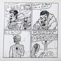 CMACK ПП Heheh! You Punch like a Girl !! (wait I Do? really? Hah! Yeah you do! That's the difference between you and me Spider-"man", I'm not afraid to pull punch I'm an alpha and a sigma, you might as well a rt and weartiny little girly skirts, you'd look be ggot, I cant believe new york's friendly neighborho V blah mi blah blah I Do