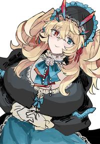 Maid Barghest by @raishima3