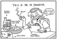 SEVERAL DRINKS THIS IS ME IN PARADISE. ANDY CAPP'S THE 한자 지료 HOT FRIES HANJAN EDIT JOINT VIDEO ESSAY HORRIBLE, TRASHY MANGA AH, I SEE! YES... YES!