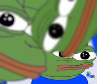 Pepes and apu looking at you